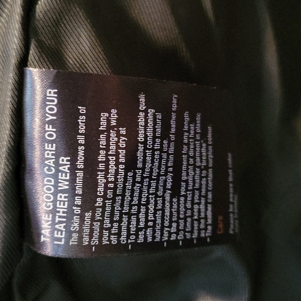 NWOT leather jacket - Picture 4 of 5
